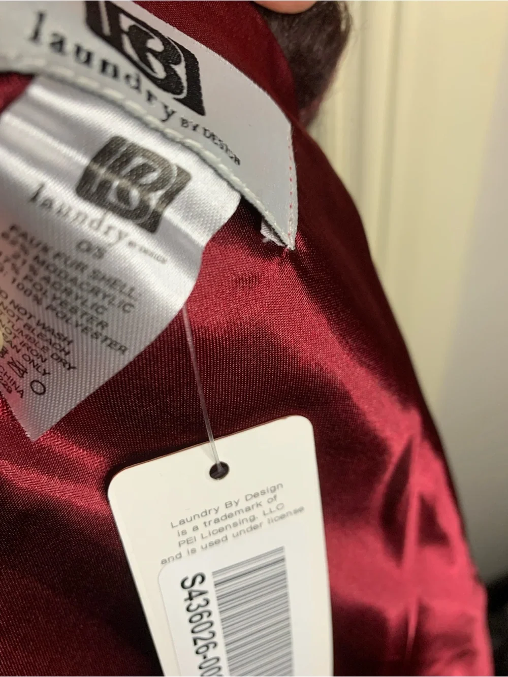 Laundry by Design plush faux